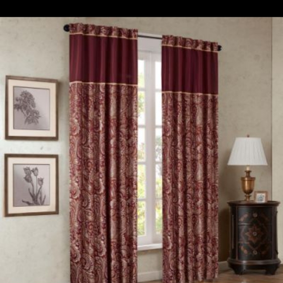 Madison Park Accents Madison Park Whitman Curtain Panel Pair 5 X 80